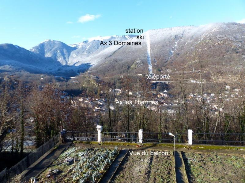 Les Cedres Daire Ax-les-Thermes Dış mekan fotoğraf